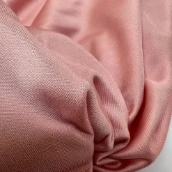 Strikket viskose i rosa uden stræk