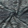 Abstrakt jacqaurd med glitter