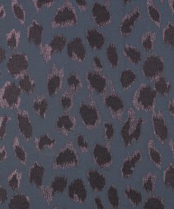 Jacqaurd med leopardprint