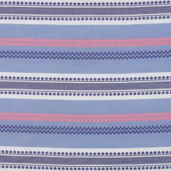 Garnfarvet bomulds-jacquard