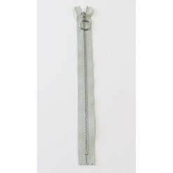 YKK 4 mm alu lynlås 30 cm i grå