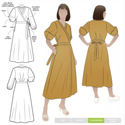 Style Arc | Millicent Wrap Dress