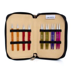 KnitPro udskiftlige rundpinde sæt i aluminium “rainbow”
