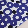 Mind the MAKER | cotton / linen print - Cobalt night