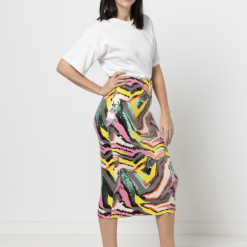 Style Arc | Yoyo Knit Skirt