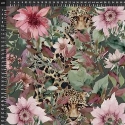 ECOVERO viskosejersey med mønster