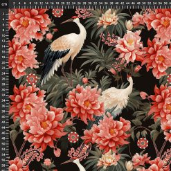 ECOVERO viskosejersey med mønster