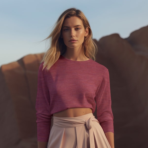 Light & Lush | 100% merinould i pink