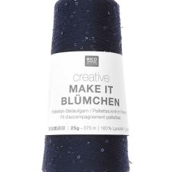 Rico Design | Creative Make It Blümchen fv. 015 navy blue