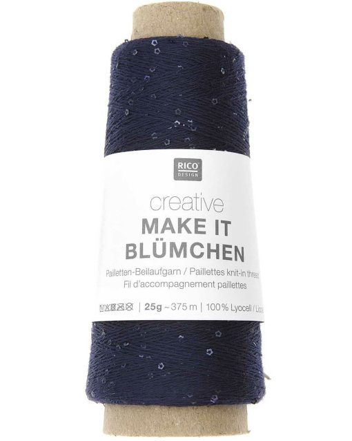 Rico Design | Creative Make It Blümchen fv. 015 navy blue