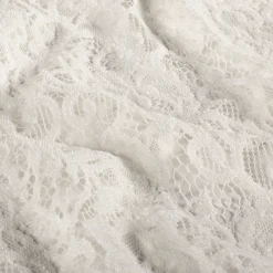 Chenille blonde i offwhite