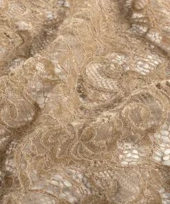 Chenille blonde i beige