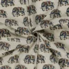 Voile med print