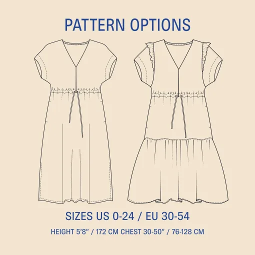 Abby_Dress_sewing_pattern.jpg Wardrobe by Me | Abby Dress str. 30 - 54