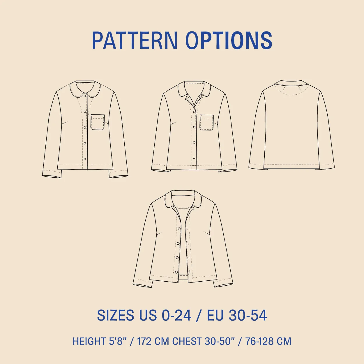 Wardrobe by Me | Dukke Blouse str. 30 - 54