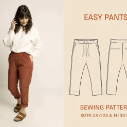 Wardrobe by Me | Easy Pants str. 30 - 54