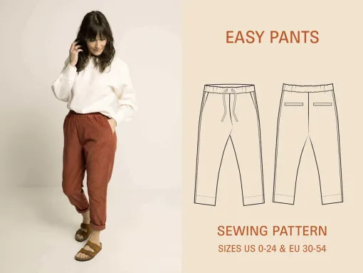 Wardrobe by Me | Easy Pants str. 30 - 54