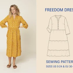 Wardrobe by Me | Freedom Dress str. 30 - 54