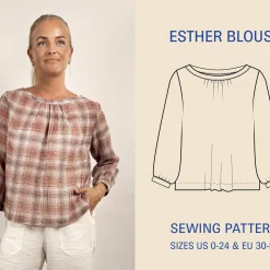 Wardrobe by Me | Esther Blouse str. 30 - 54