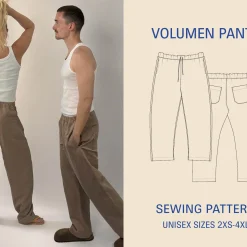 Wardrobe by Me | Volume Pants str. 2XS - 4XL