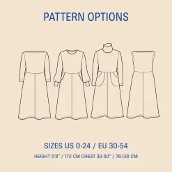 Wardrobe by Me | Asta Dress str. 30 - 54