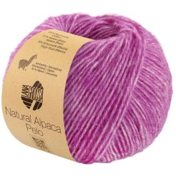 Natural Alpaca Pelo | Fuchsia meleret fv. 29
