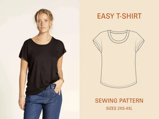 Wardrobe by Me | Easy T-shirt str. 30 - 54