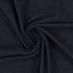 Denimjersey i mørkeblå