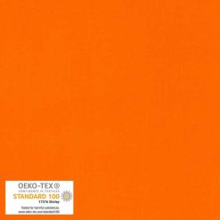 Ensfarvet bomuld i orange fv. 211