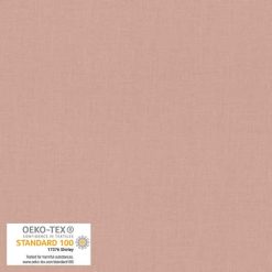 Ensfarvet bomuld i misty rose fv. 405