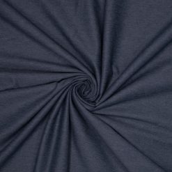 Vævet bomuld/polyester i denimlook