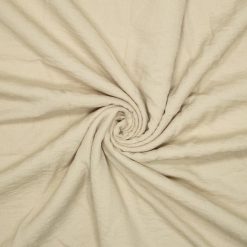 Vævet viskose i fv. creme brulee
