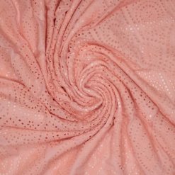 Broderie anglaise i rosa