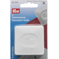 Hvid skrædderkridt 2 stk