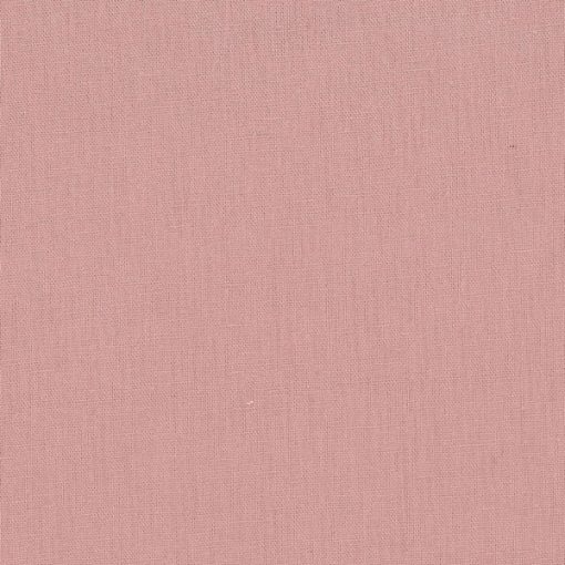 Ensfarvet bomuld/hør i rosa fv. 384