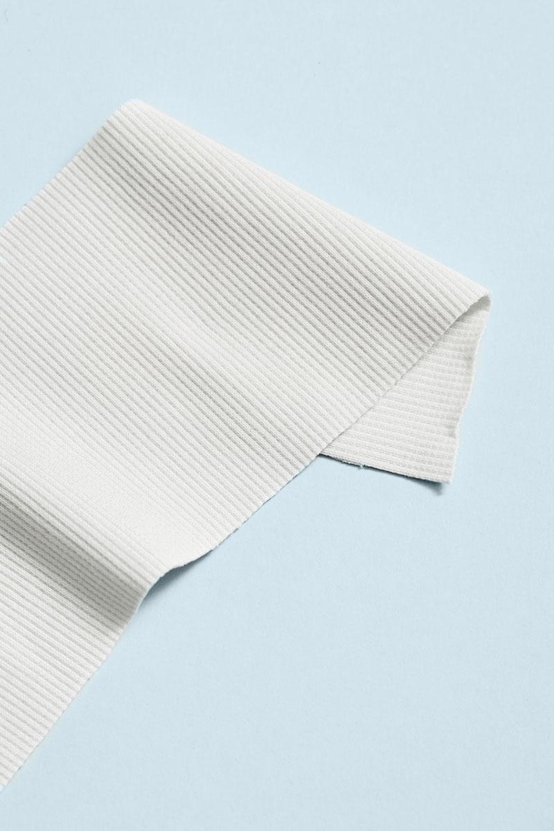 Mind the Maker | Organic 2x1 rib fv. Undyed