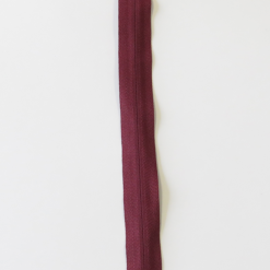 YKK 4 mm bordeaux usynlig lynlås 50 cm