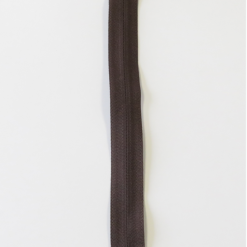 YKK 4 mm brun usynlig lynlås 50 cm