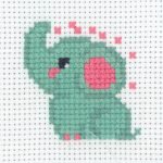Elefant broderikit