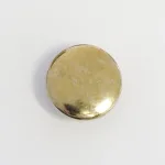 Knap metal m/øje guld 15 mm
