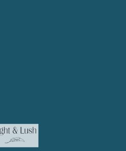 Light & Lush | Viskose Solid fv. teal mondo