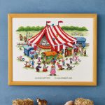Broderikit Cirkus