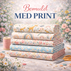 Bomuld med print