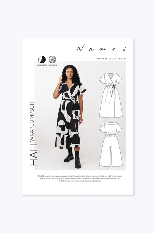 Named Clothing | Hali Wrap Dress & Jumpsuit str. 32 - 56