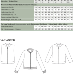 Line2Line | Bomber jakke med ribkanter J457