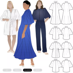 Style Arc | Dallas Woven Shirt & Dress