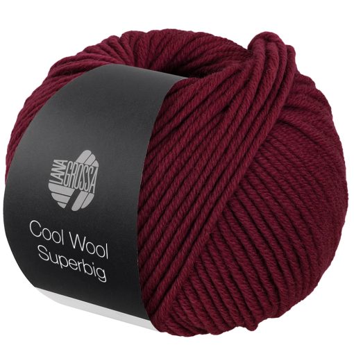 cool-wool-superbig-uni-lana-grossa-17830006_K Cool Wool Superbig | vinrød fv. 6