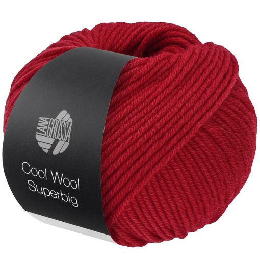 Cool Wool Superbig | kirsebærrød fv. 08