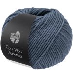 Cool Wool Superbig | stålblå fv. 18