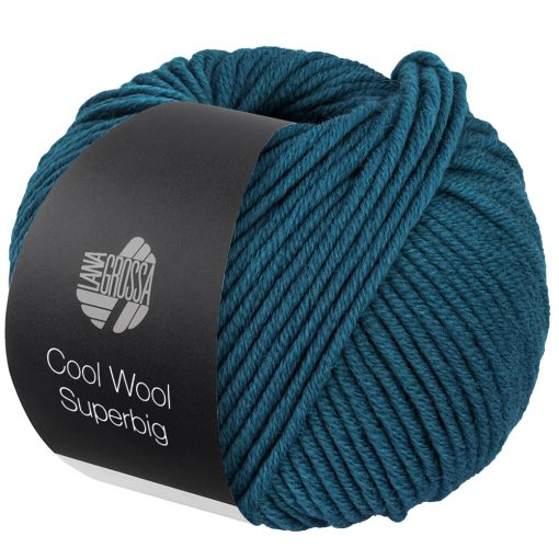 Cool Wool Superbig | petrolblå fv. 32